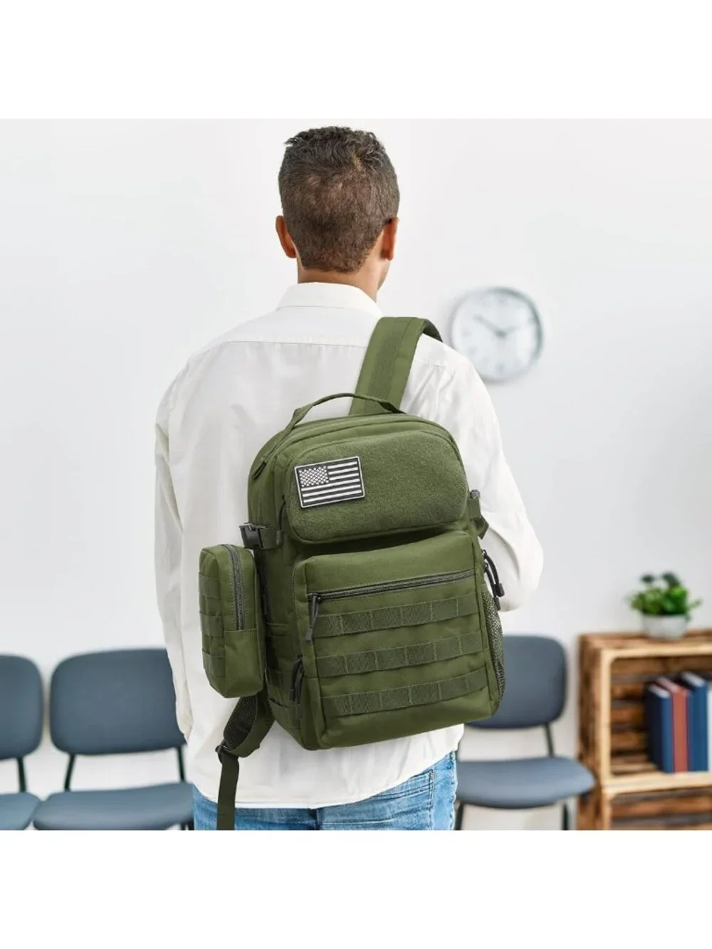 25L Tactical Small Backpack for 15